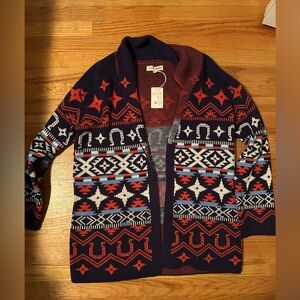 NWT Lucky Brand Cardigan Sweater